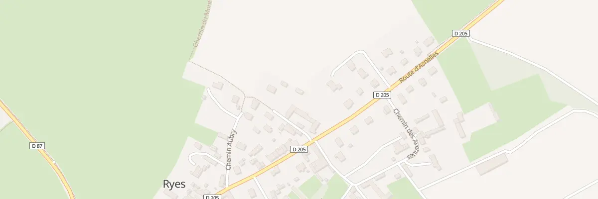 Plan du 5130 Chemin du Mont Potin à Ryes