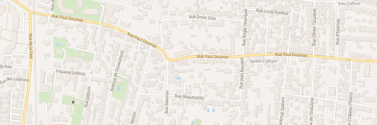 Plan du 84 Rue Paul Doumer à Mérignac