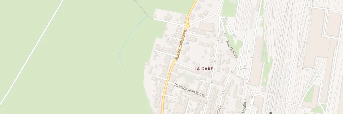 Plan du 51 Rue de Taillebourg à Saintes