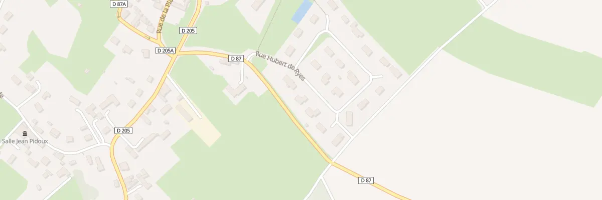 Plan du 5 Rue Hubert de Ryes à Ryes