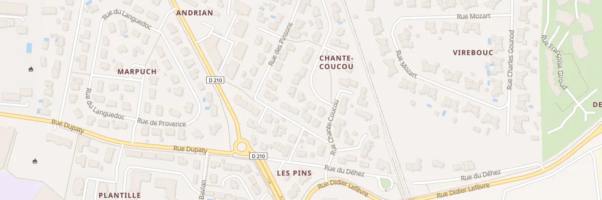 Plan du 41 Rue Chante Coucou à Blanquefort