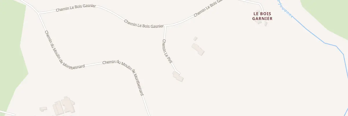 Plan du 1 Che du Pirli à Argentré