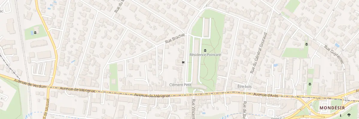 Plan du 139 Rue Mac Carthy à Bordeaux