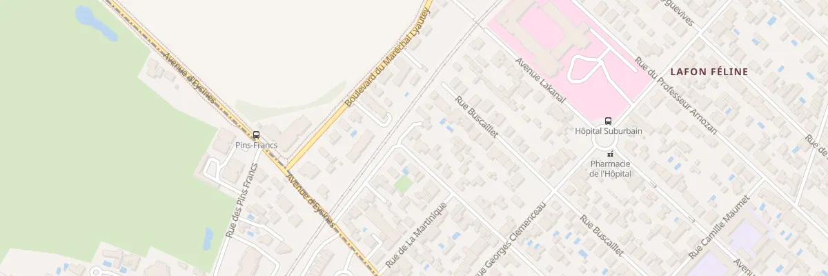 Plan du 69 Rue Alexis Capelle au Bouscat
