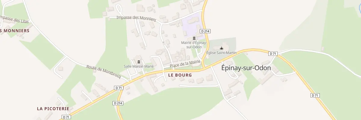 Plan du 4B Le Bourg à Épinay-sur-Odon
