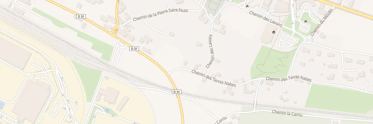 Plan du 9285 Che de Terres Nabes à Lacq