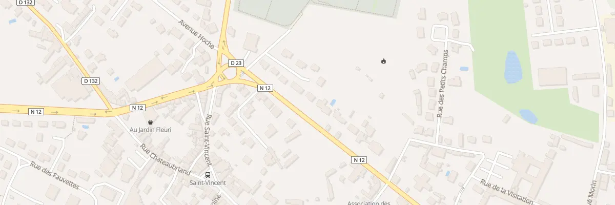 Plan du 48 Rue Ambroise de Loré à Mayenne
