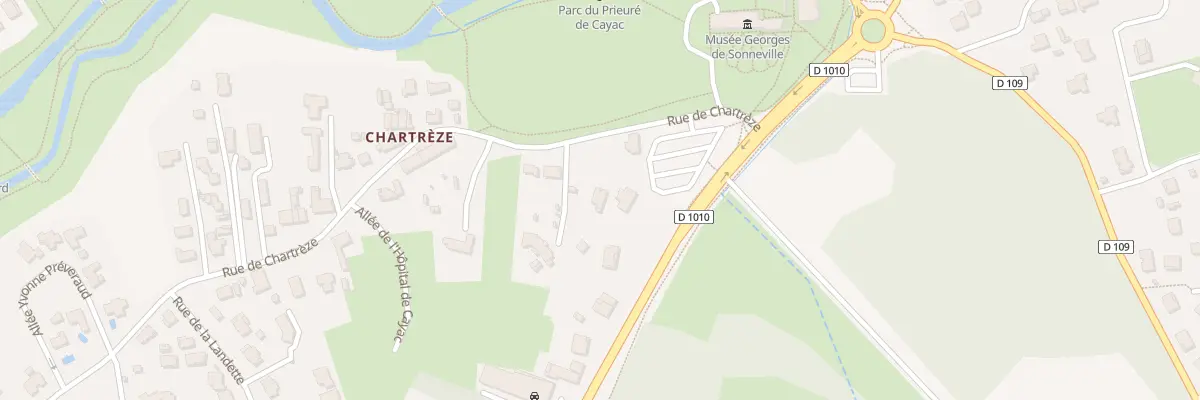Plan du 12 Rue de Chartreze à Gradignan