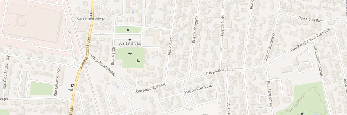 Plan du 44 Rue d’Alger à Mérignac