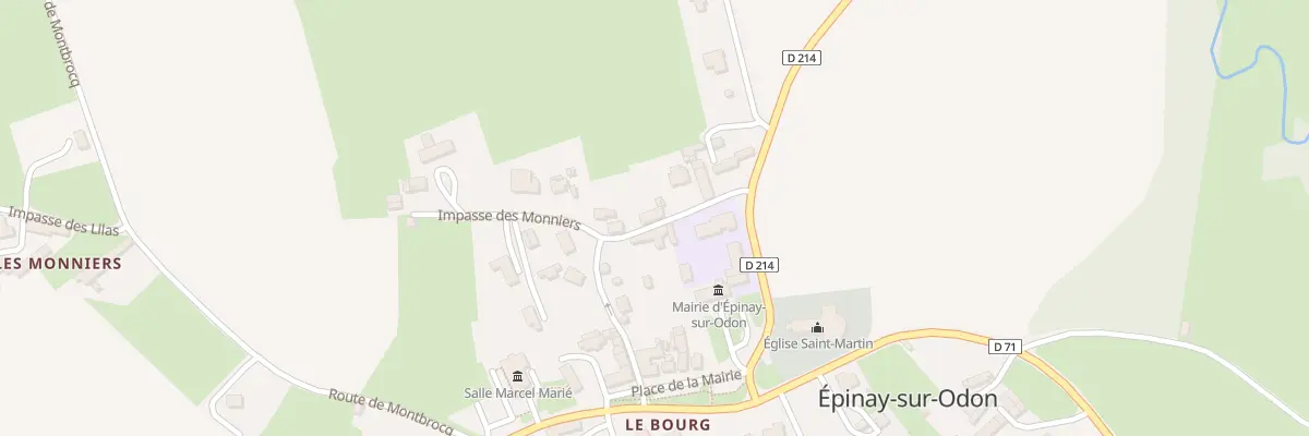 Plan du 22 Le Bourg à Épinay-sur-Odon