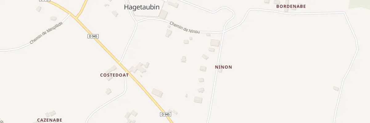 Plan du 26 Che de Ninou à Hagetaubin