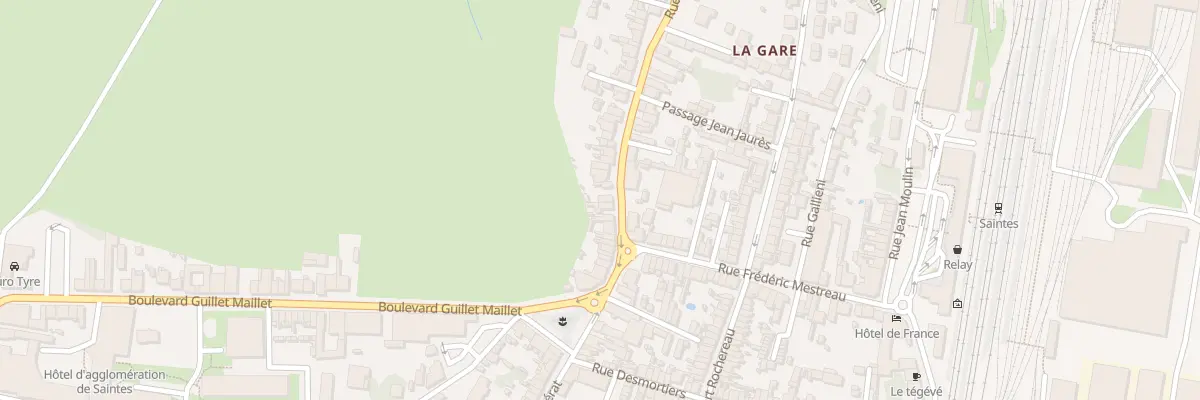 Plan du 5B Rue de Taillebourg à Saintes