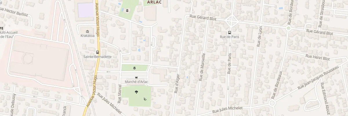 Plan du 19 Rue d’Alger à Mérignac