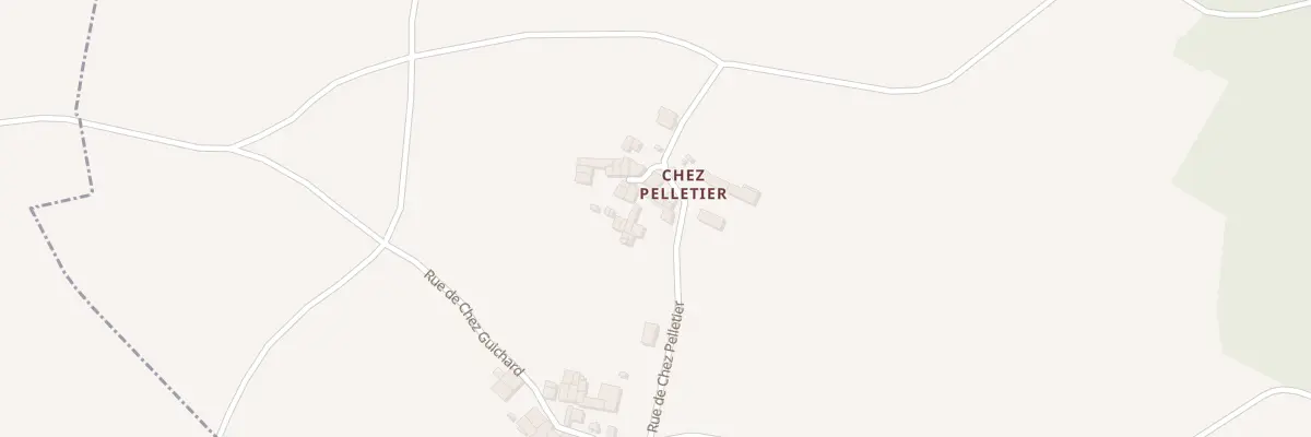 Plan du 10 Rue de Chez Pelletier à Saint-Quantin-de-Rançanne