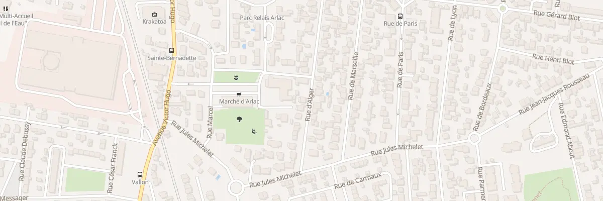Plan du 29 Rue d’Alger à Mérignac