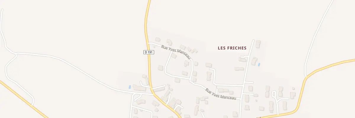 Plan du 16 Rue Yves Manceau aux Hauts-d’Anjou