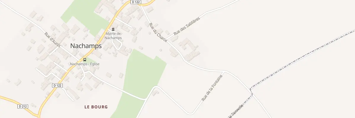 Plan du 18 Rue du Charce à Nachamps