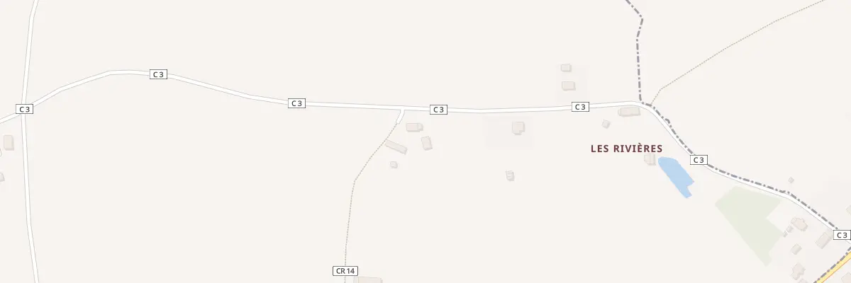 Plan du 3 La Choiserie à Gouffern en Auge