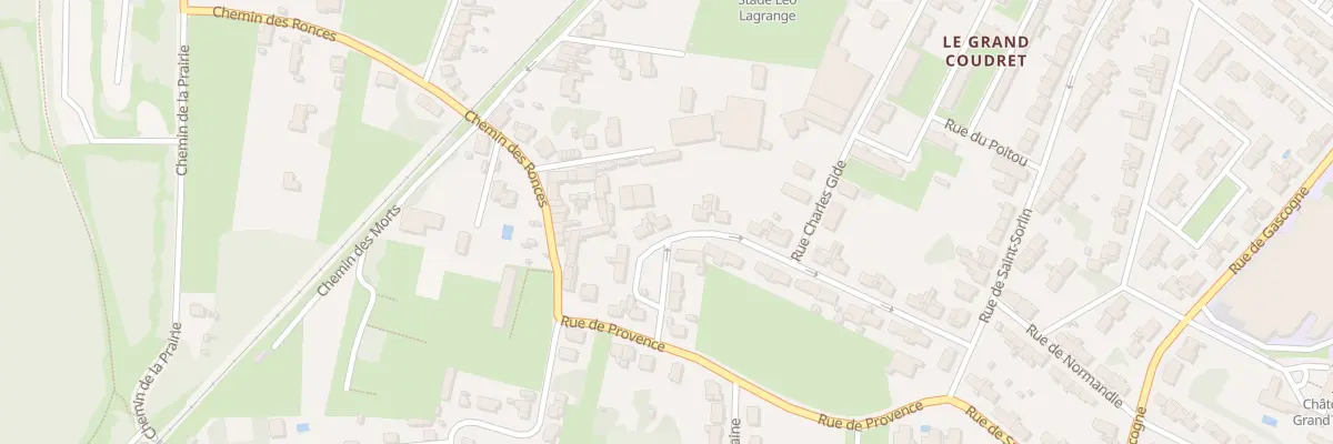 Plan du 7 Rue de Bourgogne à Saintes