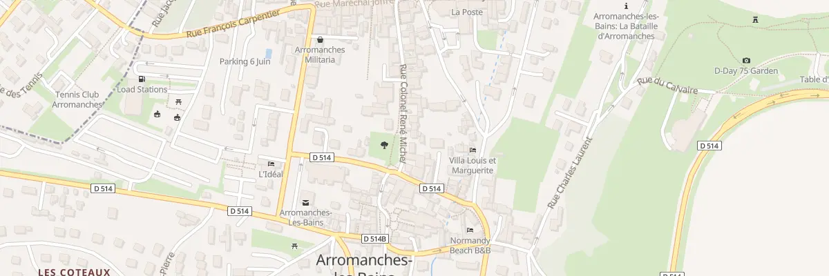 Plan du 29 Rue Colonel René Michel à Arromanches-les-Bains