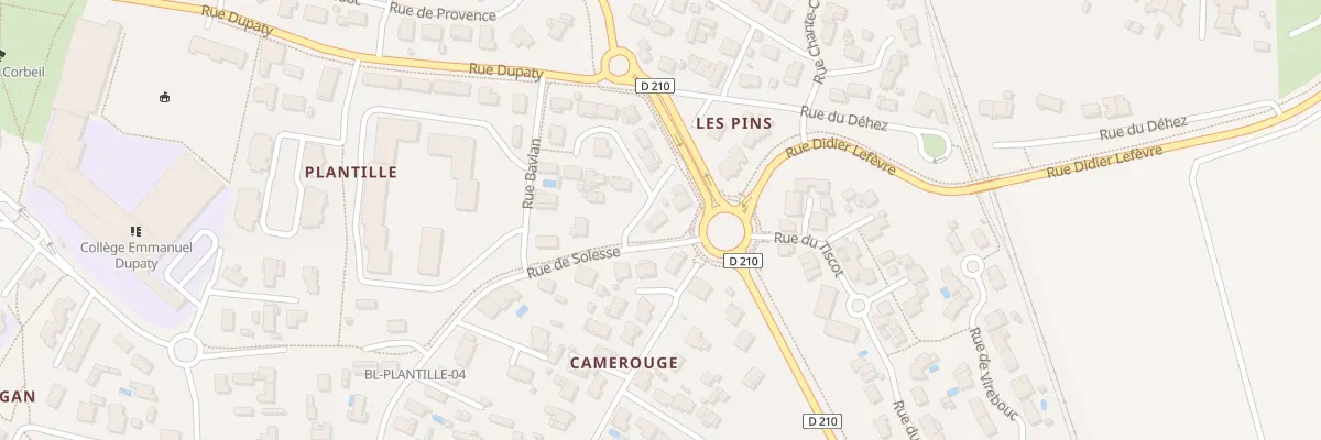 Plan du 31 Rue de Solesse à Blanquefort