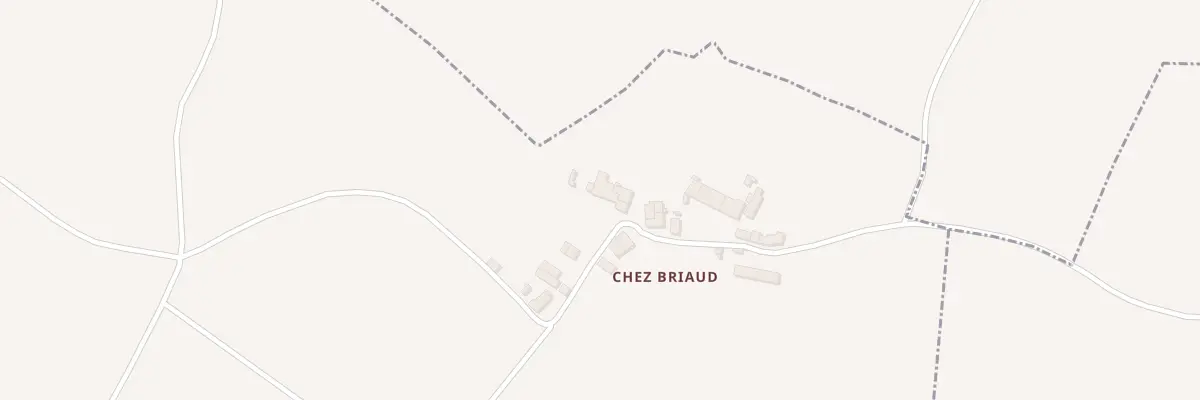 Plan du 9 Rue de chez Briaud à Champagnolles