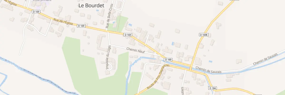 Plan du 21 Rue du Bief au Bourdet