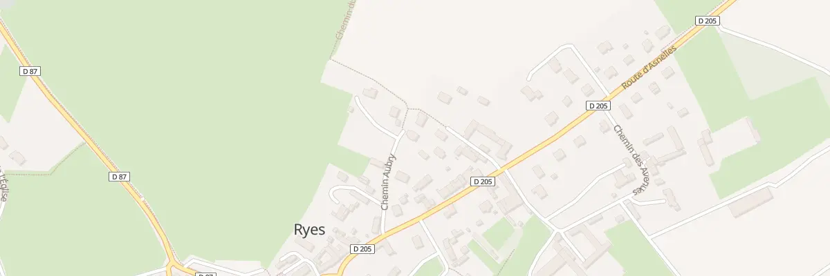 Plan du 4 Chemin A Aubry à Ryes