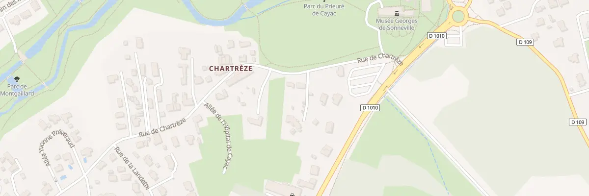 Plan du 22 Rue de Chartreze à Gradignan