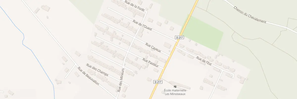 Plan du 95 Rue Cayeux à Saint-Clair-de-Halouze
