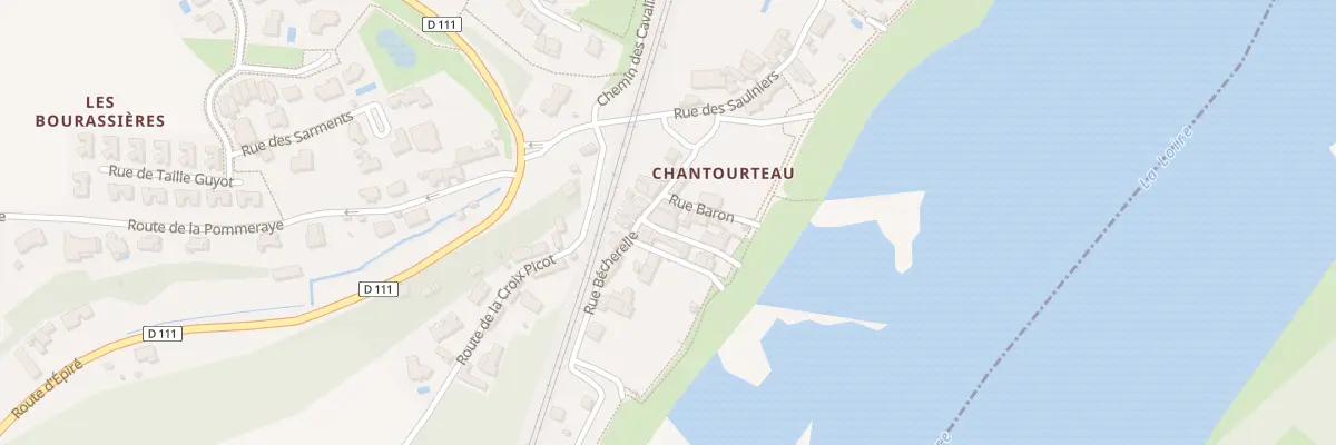 Plan du 7 Rue Bécherelle à Bouchemaine