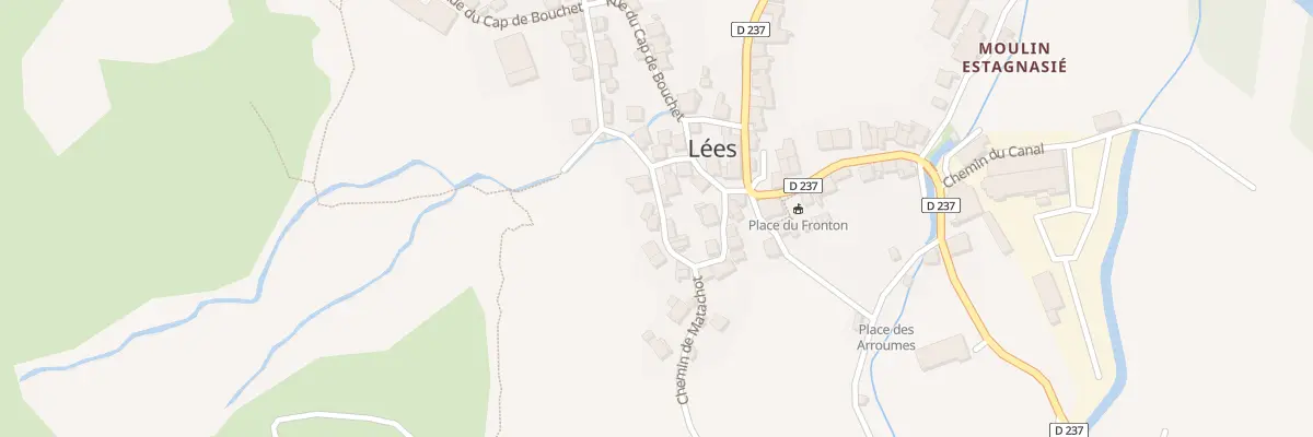 Plan du 5073 Village de Lees à Lées-Athas
