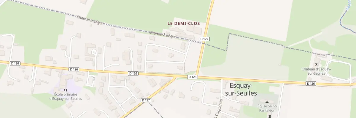 Plan du 10 Lot l’Orée du Bois à Esquay-sur-Seulles