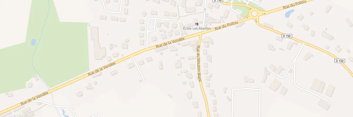 Plan du 7 Rue de la Vendée à Cirières