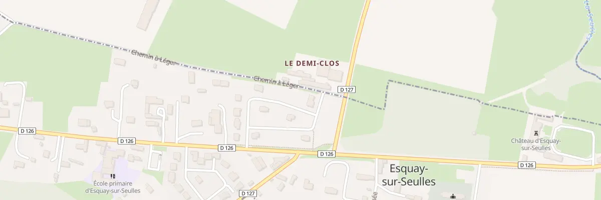 Plan du 17 Lot l’Orée du Bois à Esquay-sur-Seulles