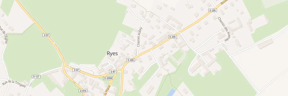 Plan du 11 Rte d’Asnelles à Ryes