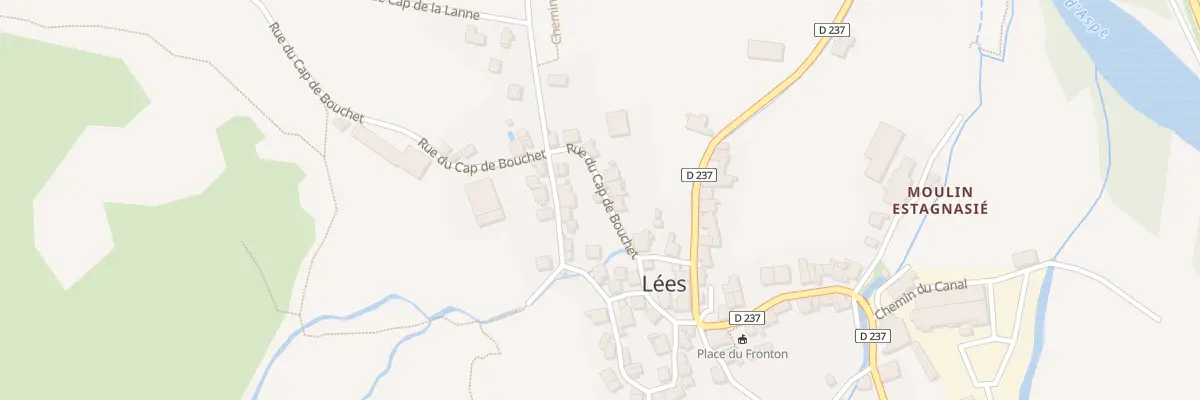 Plan du 5182 Village de Lees à Lées-Athas