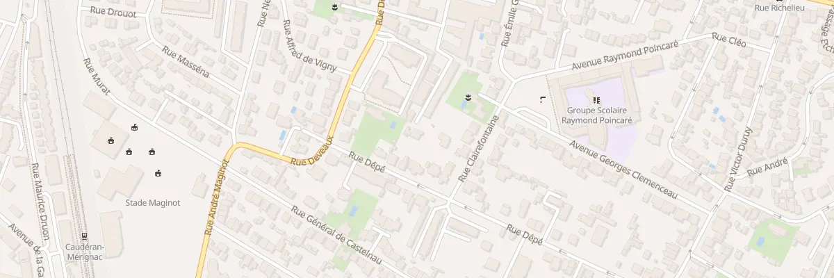 Plan du 57B Rue Depe à Bordeaux