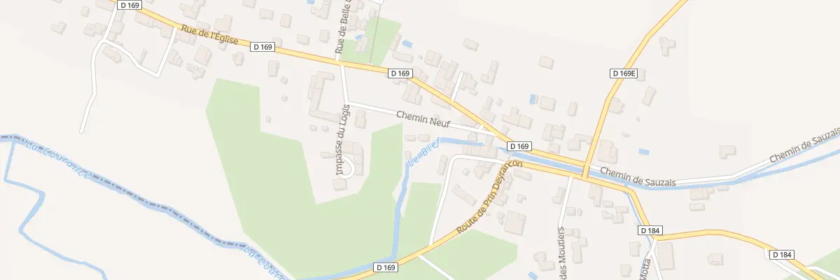 Plan du 3 Che Neuf au Bourdet