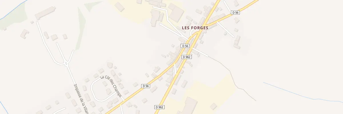 Plan du 16 Rue de la Mésangerie à Saint-Bômer-les-Forges