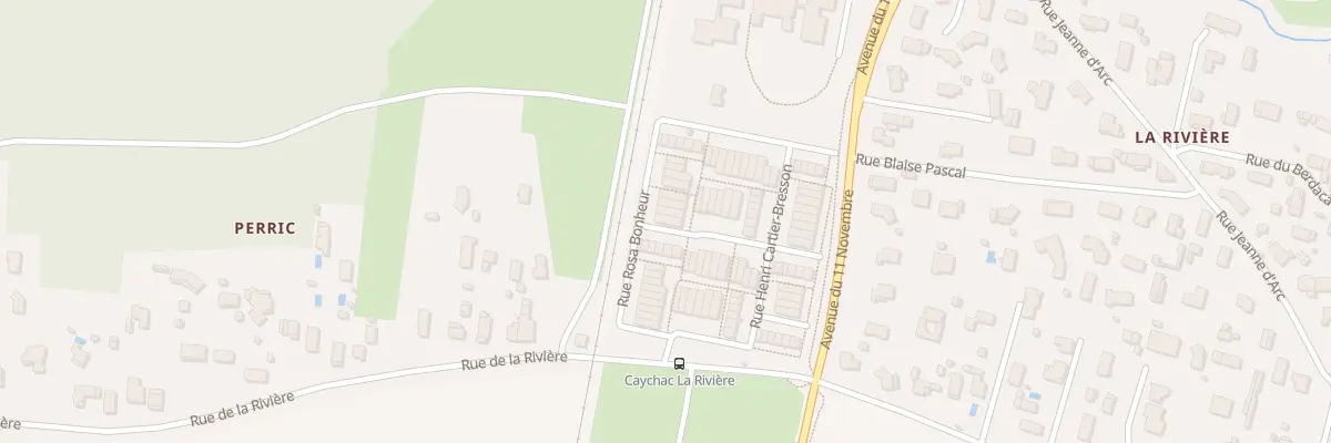Plan du 16 Rue Rosa Bonheur à Blanquefort