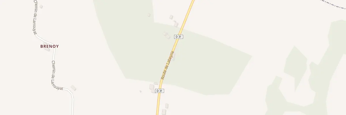 Plan du 700 Rte de Labeyrie à Hagetaubin