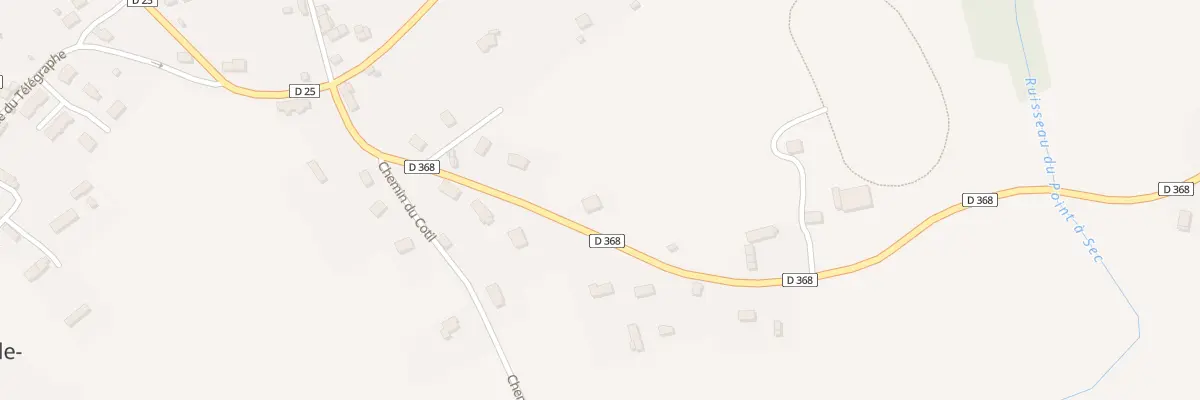 Plan du 6 La Guyonniere à La Chapelle-Biche