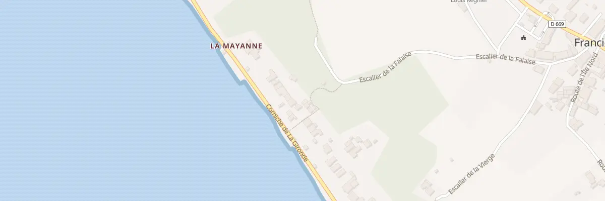 Plan du 16 Esc de la Falaise à Gauriac