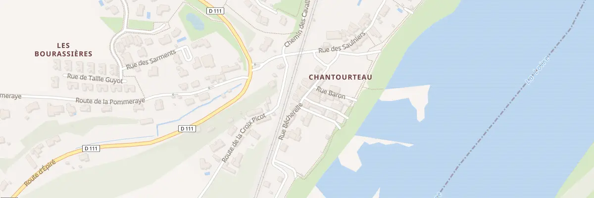Plan du 10 Rue Bécherelle à Bouchemaine