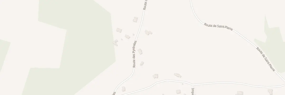 Plan du 1110 Rte des Pyrénées à Banos