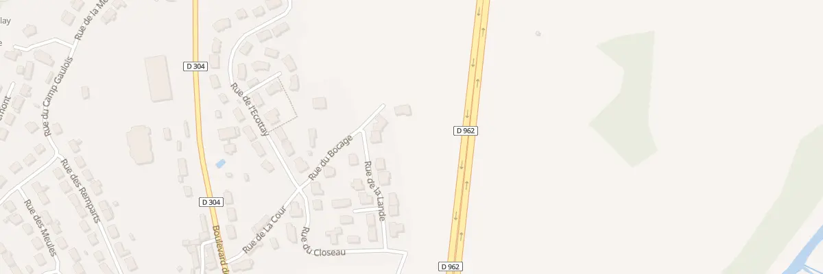 Plan du 4 Rue du Bocage à Moulay