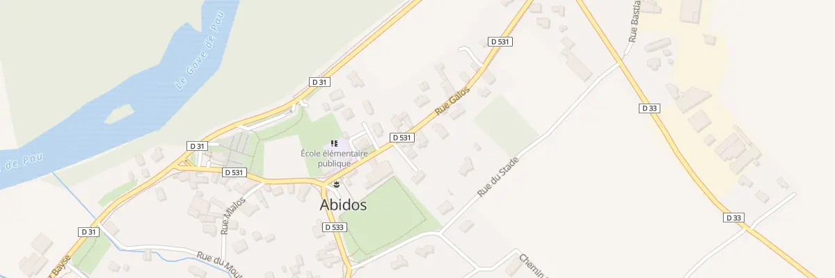 Plan du 5252 Rue Galos à Abidos