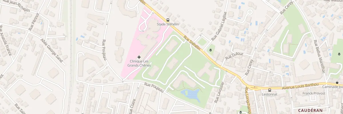 Plan du 24 Rue Stéhélin à Bordeaux