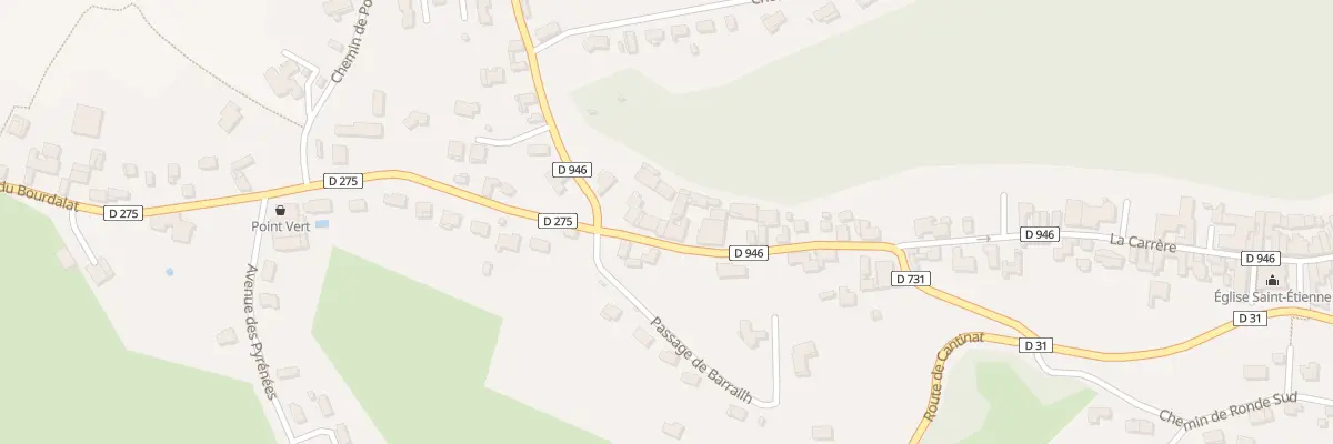 Plan du 28 Rue du Bourdalat à Arthez-de-Béarn